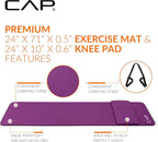 CAP Barbell 1/2-Inch High Density Exercise Yoga Mat - Image 3