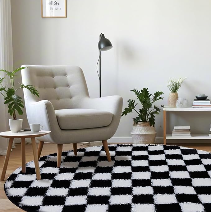 TOOHUB Super Soft Rug, Round Rug - Image 4