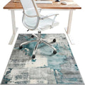 48"x60" Office Chair Mat for Hardwood Tile Floor, Under Desk Carpet Protector by BESBLEE