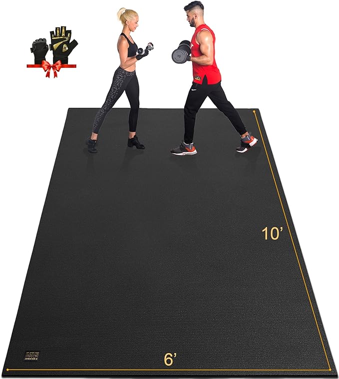 GXMMAT Extra Large Exercise Mat 16'x6'/12'x6'/10'x6'/8'x6', Extra Wide Workout by GXMMAT