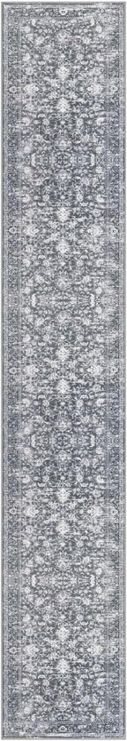 KILOCOCO Runner for Hallway 2.6x16 Runner Rug Printed Vintage Floral Washable - Image 9