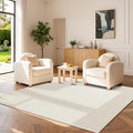 LIANLAM Washable Rug Area Rugs for Living Room by LIANLAM