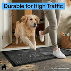 GORILLA GRIP 100% Waterproof All-Season WeatherMAX Doormat, US Designed Natural - Image 7