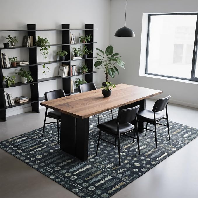 Washable Rugs 8x10 Area Rugs for Living Room, Dining Room- Soft Low Pile - Image 6