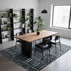 8x10 Washable Area Rug, Soft Area Rugs - Image 7