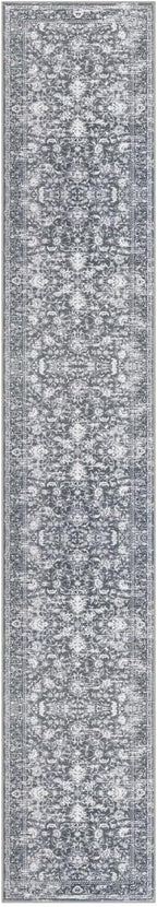 KILOCOCO Runner for Hallway 3x16 Runner Rug Printed Vintage Floral Washable Rug - Image 9