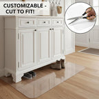 Clear Runner Mat for Hallway, 2x6ft Waterproof Plastic Floor Protector for - Image 6