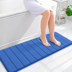 OLANLY Memory Foam Long Bathroom Rugs Runner 47x17, Super Soft Absorbent Bath by OLANLY