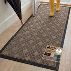 GORILLA GRIP 100% Waterproof All-Season WeatherMAX Doormat, US Designed Natural by Unknown