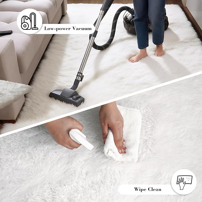 yongyangjuxin Fluffy Rug Shag Area Rug, Large Shag Area Rugs - Image 7