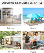 MontVoo Outdoor Rug Carpet Waterproof-Patio Rug Mat 8x10 Reversible RV Outdoor - Image 3