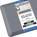 KitchenClouds Kitchen Mat Cushioned Anti Fatigue Kitchen Rug Non Slip Standing by KitchenClouds