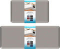 HappyTrends 2 PCS Kitchen Mat Cushioned Anti-Fatigue Floor Mat, Heavy Duty by HappyTrends