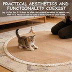47.2 in Cat Rug, Cat Scratch Rug, Cat Scratch Rugs - Image 5