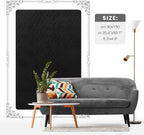 Macgace Ultra Soft Black Area Rug - Image 9