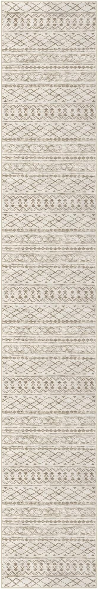 KUTA Boho Runners for Hallways 2.6x16 ft Moroccan Beige Washable Long Hall - Image 8