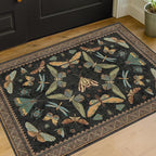 Small Black Entryway Rug - Image 9