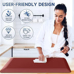 StepRite 4/5 Inch Thick Kitchen Mat Anti Fatigue Mat Kitchen Rugs Kitchen Decor - Image 5