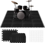 20 Pieces Sound Absorbing Interlocking Floor Mats, 15.7 x 11.8 x 0.4 inches by LITLANDSTAR