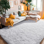 PAGISOFE Fluffy Shaggy Area Rug 5x8, Plush Rugs - Image 5