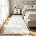 Shag Runner Rug for Bedroom Living Room 2x6 Upgrade Non-Slip Fluffy Soft by Boshengya