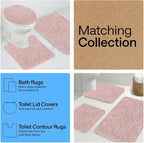 GORILLA GRIP Bath Rug Mat 30x20, Thick Soft Absorbent Chenille, Quick Dry - Image 8
