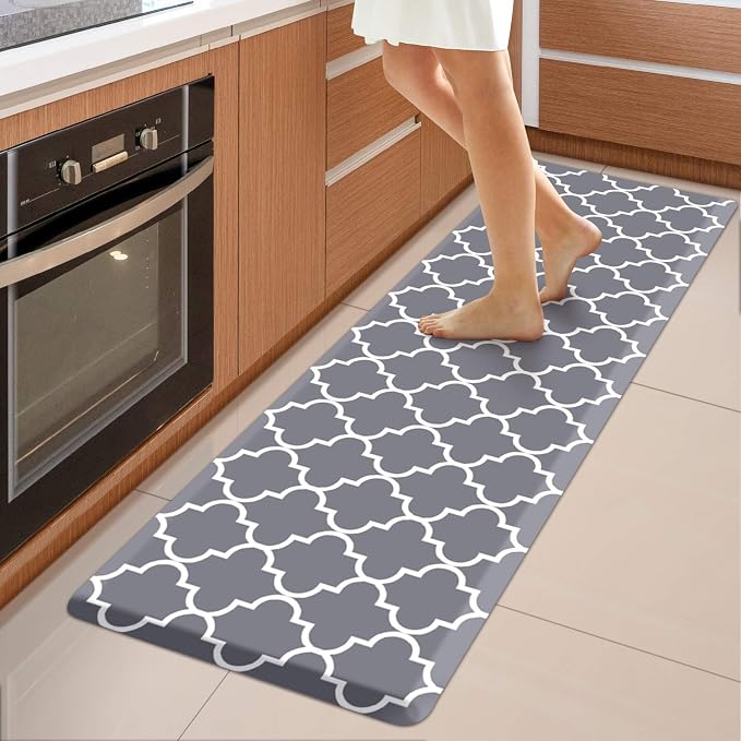 WISELIFE Kitchen Mat Cushioned Anti-Fatigue Rug, 17.3"x 60", Non Slip by WiseLife