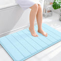 OLANLY Memory Foam Bath Mat 35x24, Super Soft Absorbent Bathroom Rugs, Quick Dry by OLANLY