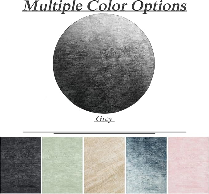 LIANLAM 8 FT Round Rug - Image 2