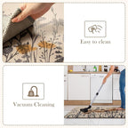 KIMODE Kitchen Anti Fatigue Mats, Farmhouse Kitchen Rugs Sets of 2, Memory Foam - Image 5