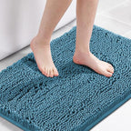 H.VERSAILTEX 20" X 32" Chenille Shaggy Bath Rug, Door Mat, Efficient Water by HVERSAILTEX