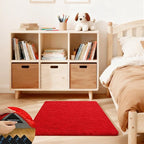 Red Rugs for Bedroom, 2x3 Fluffy Area Rugs for Living Room, Small Fuzzy Shag by Unknown