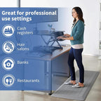 UKISS 9/10"" Extra Thick Cushioned Anti Fatigue Kitchen Mat, Waterproof High - Image 7