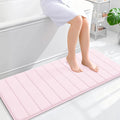 OLANLY Memory Foam Long Bathroom Rugs Runner 47x20, Super Soft Absorbent Bath by OLANLY