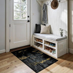 RELEANY Washable Area Rugs 3x4 Non-Slip Modern Abstract Soft - Image 3