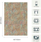 5x7 Washable Area Rugs for Bedroom & Living Room - Image 2