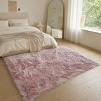 EasyJoy Faux Sheepskin Rug, Fluffy Faux Fur Rug, Ultra Soft Shag Area Rug - Image 5