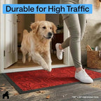 GORILLA GRIP 100% Waterproof All-Season WeatherMAX Doormat 35x23, US Designed - Image 7