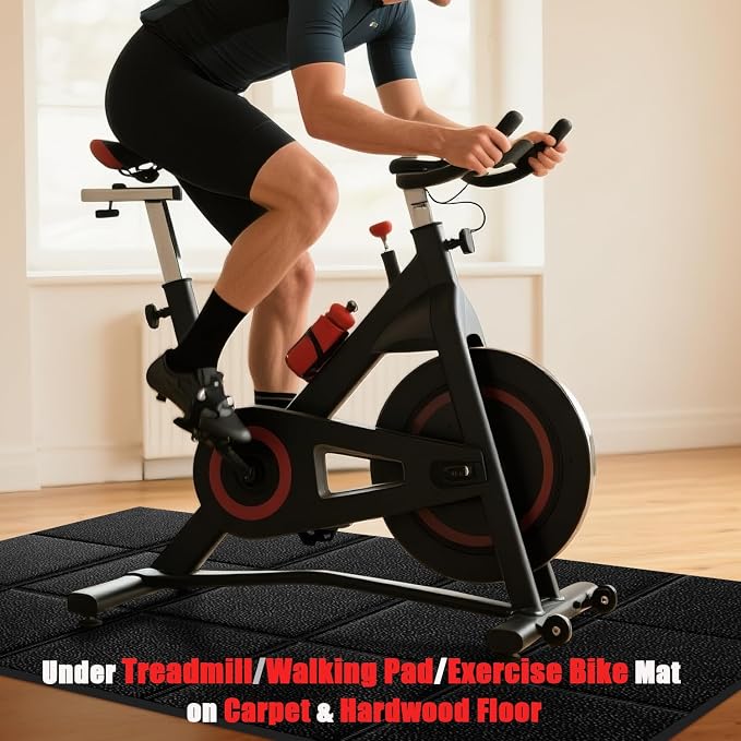 Treadmill Mat for Carpet &Hardwood Floors 79x39, Treadmills Mat, Mat for Under - Image 6