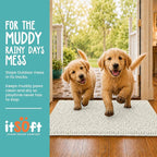 Dog Rugs for Muddy Paws 25x18 | Cleaner Mud Free Floors | Muddy Dogs Mats for - Image 2