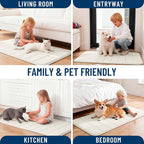 OLANLY Memory Foam Bath Mat 35x24, Super Soft Absorbent Bathroom Rugs, Quick Dry - Image 9