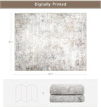 Srugn Washable Rugs 8x10 Area Rugs - Image 2