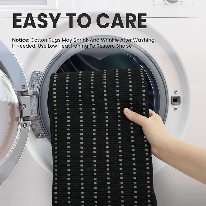 EARTHALL Washable Runner Rug 2x6 Ft Non Slip Runners - Image 3