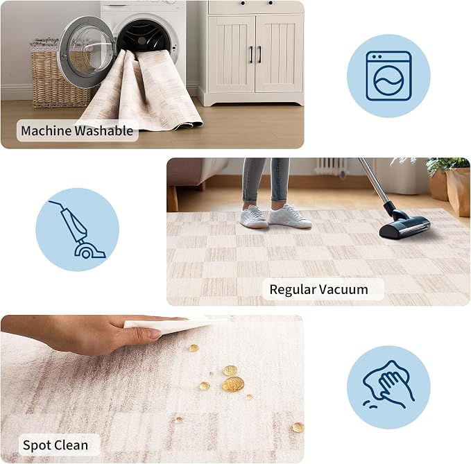 GarveeHome 2.5×8 Kitchen Runner Rug Non Slip, Washable Runner Rug - Image 6