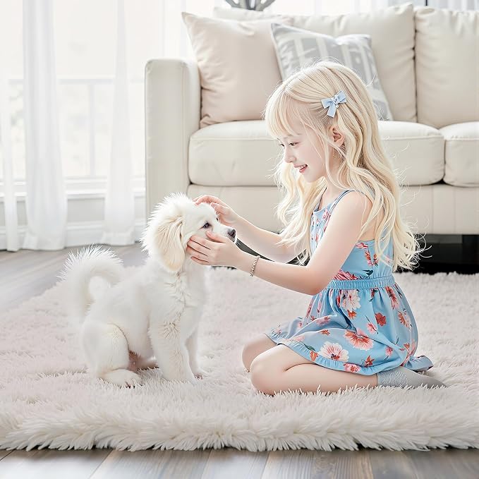 8x10 Area Rugs for Living Room Bedroom, Large Area Rug Shaggy Carpet Soft Plush - Image 8