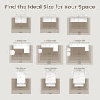 zesthome 6x9 Area Rug, Super Soft Washable Rugs - Image 3