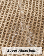 AMOAMI Upgraded Waffle Bath Mat, Super Absorbent Non Slip Bath Mats - Image 3