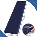 KitchenClouds Kitchen Mat Cushioned Anti Fatigue Kitchen Rug 0.8inch Water - Image 2