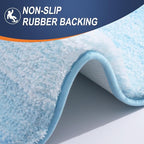 OLANLY Bathroom Runner Rugs Mat 70x24, Extra Soft Absorbent Microfiber Bath Rugs - Image 5