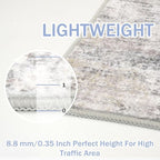 IOHOUZE Abstract Area Rug 4x5 Ft Washable Rugs - Image 4